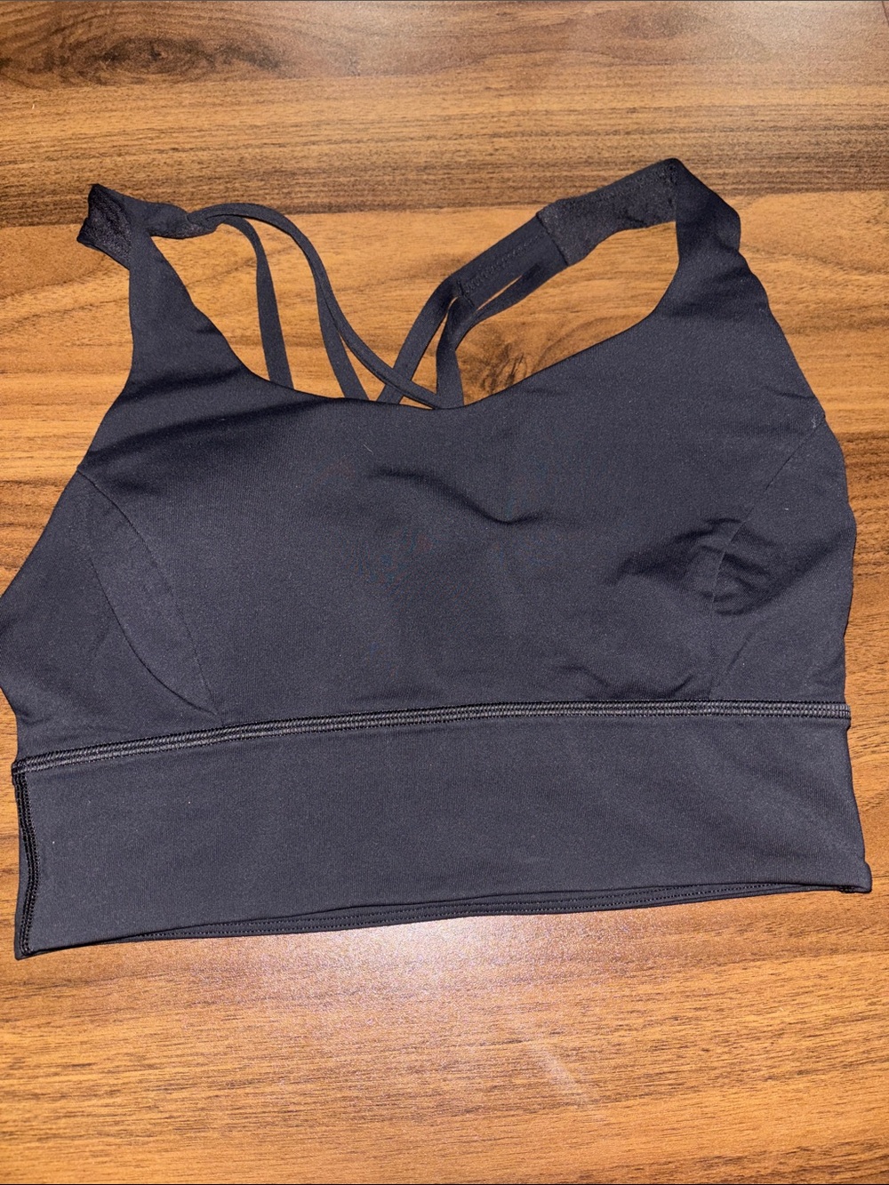Lululemon Black Strappy Sports Bralette - Women Intimates & Sleepwear